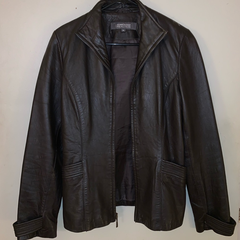 Dark Brown Leather Jacket